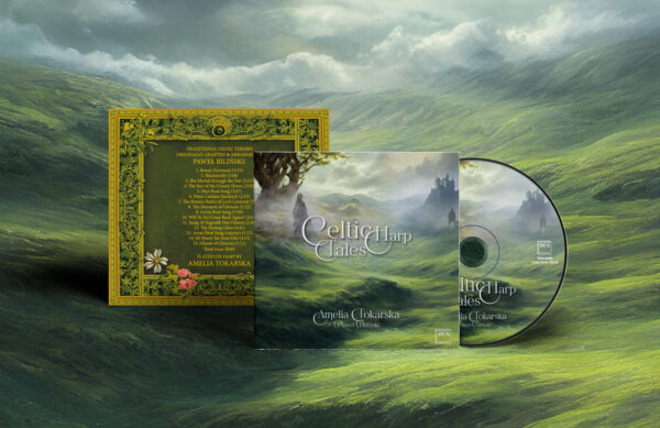Celtic Harp Tales Amelia Tokarska Paweł Biliński album mockup