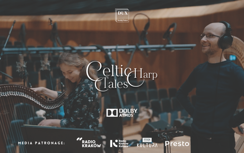 Amelia Tokarska, Paweł Biliński Celtic Harp Tales album Dolby Atmox mix available